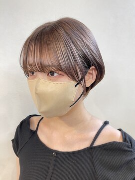 カシュカシュ(cache cache) ブリーチカラー　ショートスタイル☆