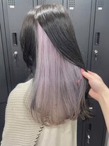 ベレーザ 渋谷(BELEZA)&nbsp;4375黒髪パープルブラックアンスカラーヘルシースタイル