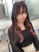 リリー(Lilley)&nbsp;当日予約/インナーカラー/インナーエクステ／顔周り