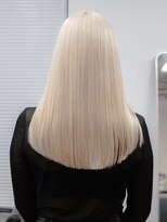 ランズサンズ 表参道(runsuns)&nbsp;ダブルカラーハイトーンカラーケアブリーチホワイトベージュ