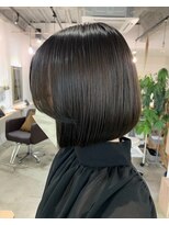 ヴィータアレグリア 都城店(Vita Alegria)&nbsp;大人可愛い20代30代オススメ♪顔まわりカットボブ＋透明感カラー