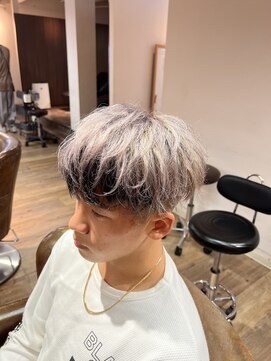 アフィナー 上大岡(Afinar) ツートーンハイトーンカラー　HAJIME