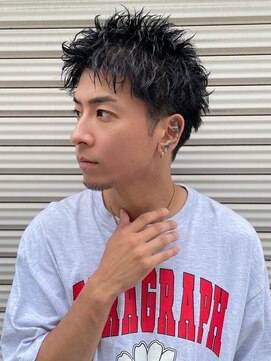 ツーダブルバイフィフス 茶屋町店(WW.. by fifth) ビジネスショートメンズマッシュツイストパーマツーブロック