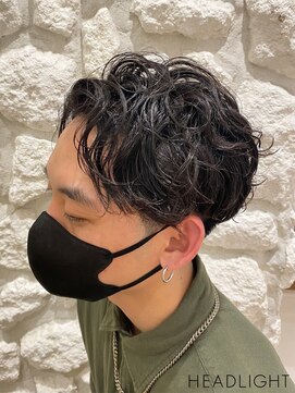 クランバイヘッドライト 鷺沼店(clan by HEADLIGHT) メンズデジタルパーマ_486S1445