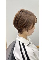 ピックアップ(ｐｉｃｋ ｕｐ)&nbsp;ショート　ボブ　　髪質改善　白髪ぼかし　ミセス