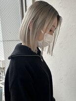 ヘアースタジオゼン アドバンス(hair studio Zen advance) 一度はやってみたいハイトーンボブにイメチェン