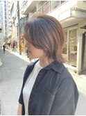レイヤーカット/ウェットヘア/デザインカラー[梅田駅/中崎町駅]