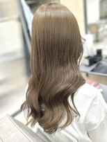 ルポシノエル(rupo si Noel) 髪質改善カラー レイヤーカット ベージュカラー