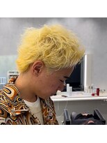 ルースト 西院店(ROOST)&nbsp;スパイキーショート ／メンズショート／ブリーチ