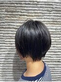 20代30代大人可愛い★小顔ボブ丸みショートウルフカット