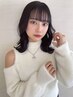 カット+前髪顔周り矯正+カラー+WマスクTR+UFB　￥18700＃部分縮毛