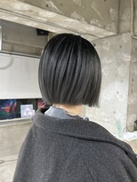 ラック(LUCK)&nbsp;ボブシルバー/船橋/くすみベージュ/シャドールーツ/ハイライト