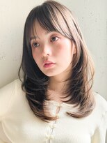 愛されくせ毛風カールセミディイメチェンうる艶髪#519f0414