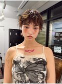 ショートヘア好き必見！ニュアンスカールショートヘア