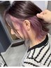 【期間限定】イヤリングカラー+カット+2stepトリートメント/15900→12900