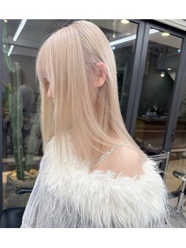 フラム 渋谷(flamme) クリーミーブロンド