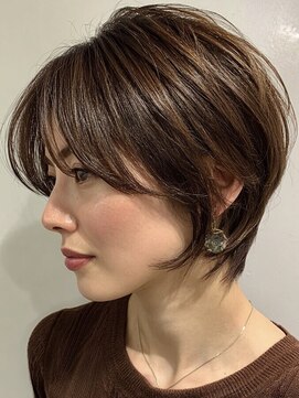 エダ 鎌倉(edA.) 小顔ショート#ショート#ボブ#30代#40代