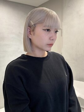 ペレ アネックス 大阪梅田茶屋町店(PELE ANNEX) くびれヘア/アプリコットオレンジ/夏のヘアアレンジ/梅田