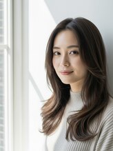 普段そんなに巻かなくても、こなれ感たっぷりの大人ヘアに！