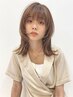 毛先メンテナンスケアカット＋透明感カラー＋髪質改善トリートメント ￥12500