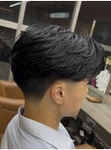 フェザーショート テーパーフェード