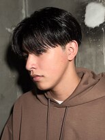 エルマーク 堺東(L-MARK)&nbsp;シースルーマッシュ/ツーブロック/men's/メンズ/学割