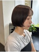 フェイスレイヤーボブ / ベージュカラー