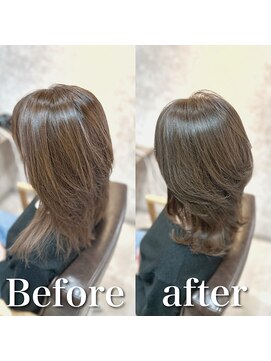 ファン 竹ノ塚店(F.U.N) 白髪ぼかし(レイヤー)白髪キレイにマイナス10歳