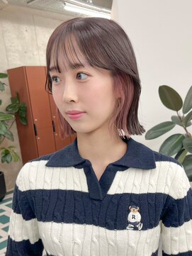 ノエ(noe) くびれヘア/ボブ/レイヤーカット/ダブルカラー/ブリーチ/栄h20７