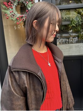 ソラス(SOLAS) milk tea beige