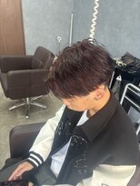 クレオ 福大通り店(CREO)&nbsp;ブリーチなし レッドカラー