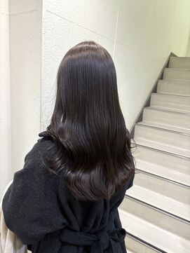 シック(chic.) アッシュブラウン/ブリーチなしカラー/透明感カラー/福岡天神