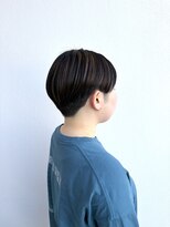 パライソ 南公園店(PARAISO)&nbsp;ハンサムショートにインナーカラーをプラス！＠岡崎