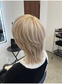 ハイトーン/ウルフカット