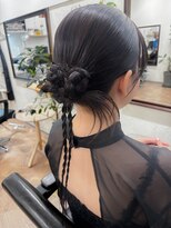 カノウ(Know)&nbsp;ヘアセット/ヘアアレンジ/お呼ばれヘア/カチモリ/結婚式