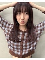 ドルセプラタ(Dulce plata)&nbsp;【kaN.】髪質改善ストレート×ボルドーカラー