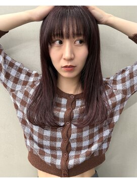 ドルセプラタ(Dulce plata) 【kaN.】髪質改善ストレート×ボルドーカラー