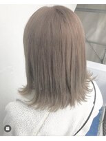 コトナ(kotona) 【ミルクティーカラー】ブリーチダブルカラーブリーチカラー渋谷