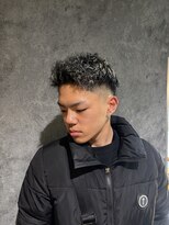 ドゥーエン 緑橋店(DoEN) ツイストスパイラルパーマ/アップバングショート