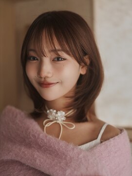 ハイマー(HEIMER) 透明感引き出すイルミナカラー×顔周りカット