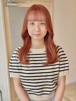 ロマリア 渋谷 渋谷宮益坂(Lomalia)&nbsp;イメチェン/ピンクベージュ/ダブルカラー/前髪/渋谷駅