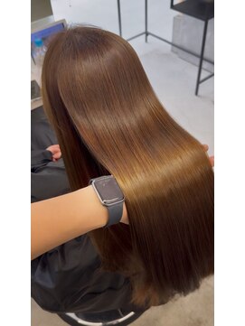 リリアン(ReLien) 縮毛矯正と両立可能 オリーブベージュ