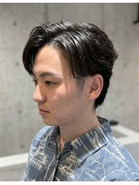 オールデイハローズ 京都駅前店(ALL DAY HELLO`S)&nbsp;メンズナチュラルセンターパート×美シルエット66京都駅