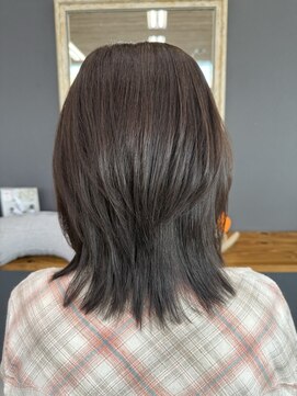 ユニティ 小田急相模原店 艶レイヤーミディアム【小田急相模原/髪質改善/白髪染め】