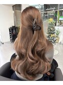 ブリーチなしで作るミルクベージュ♪10代20代30代