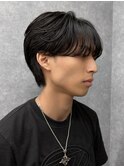 センターパート/フェザーパーマ/スパイラルパーマ/men's
