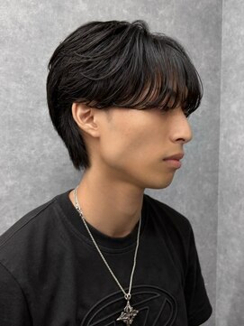 エルマーク 北千住(L-MARK) センターパート/フェザーパーマ/スパイラルパーマ/men's
