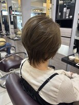 ヘアーアンドカラー ルジャルダン 葛西店(le jardin) ショートウルフ×アッシュベージュ
