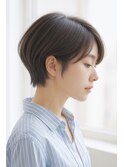 グレイカラー/ショートボブ/白髪ぼかし/九品仏/九品仏駅