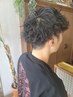 【学割U24】メンズパーマ３０パーセントオフ